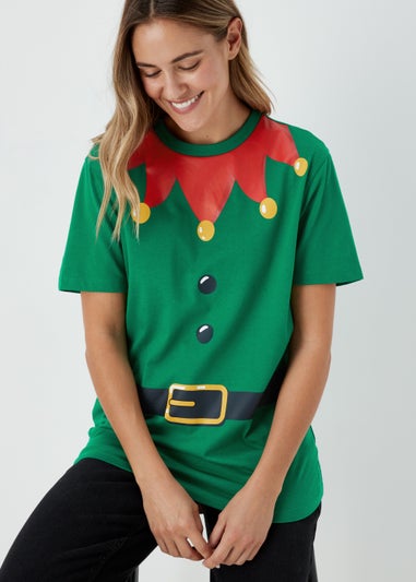 Green Christmas Elf T-Shirt