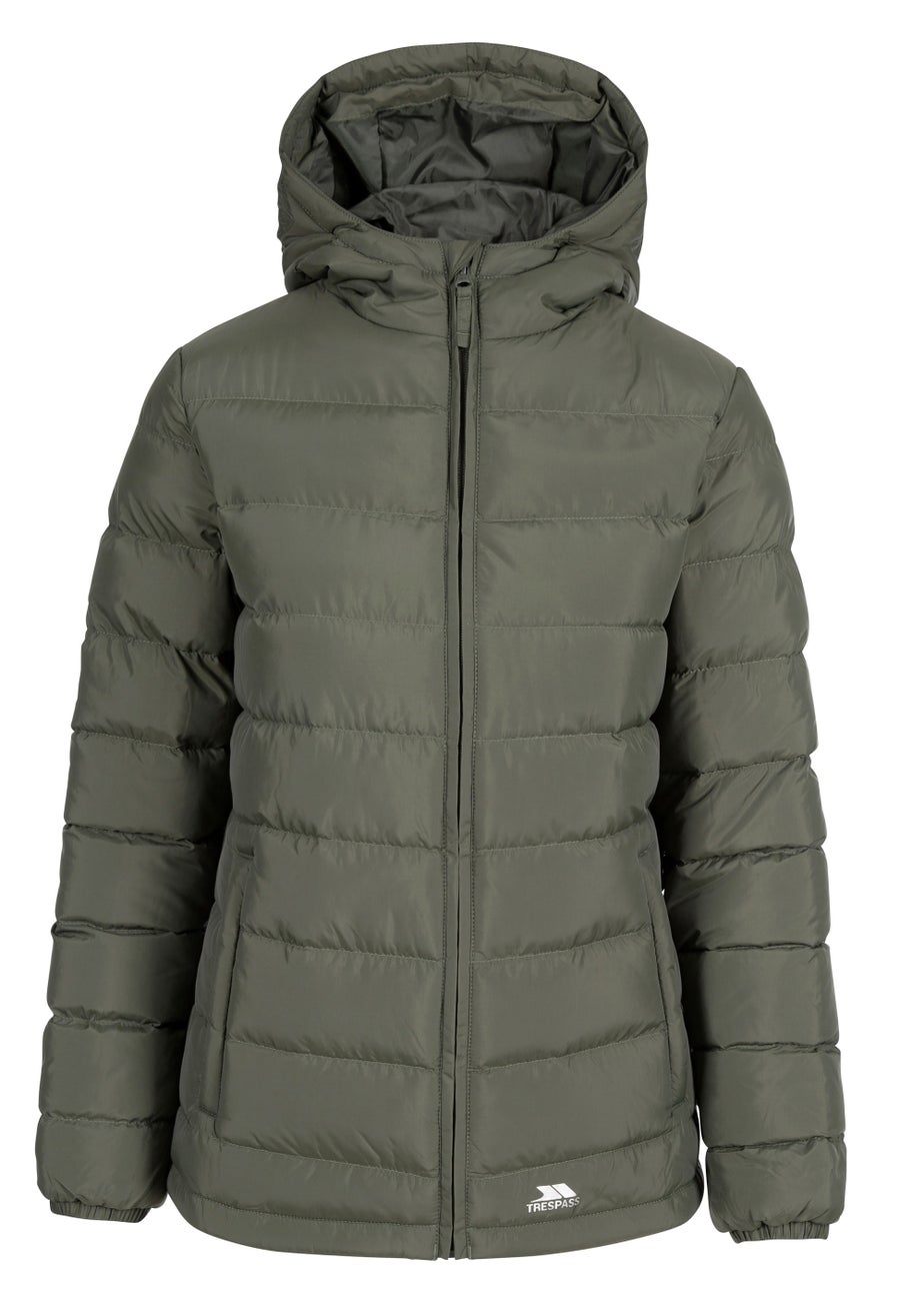 Trespass Elegant Khaki Padded Jacket