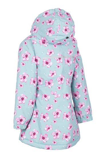 Kids Trespass Green Arlene Fleece Lined Jacket (2-12yrs)