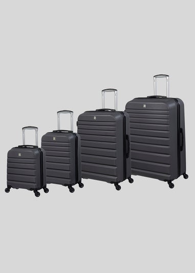 IT Luggage Dark Grey Navigator Hard Shell Suitcase