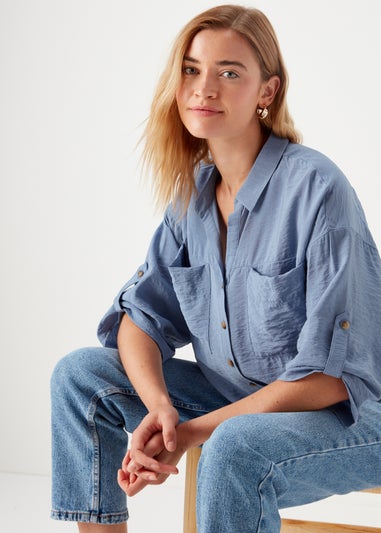 Blue Utility Shirt