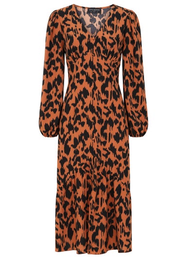 Little Mistress by Vogue Williams Multicoloured Leopard Print Midi