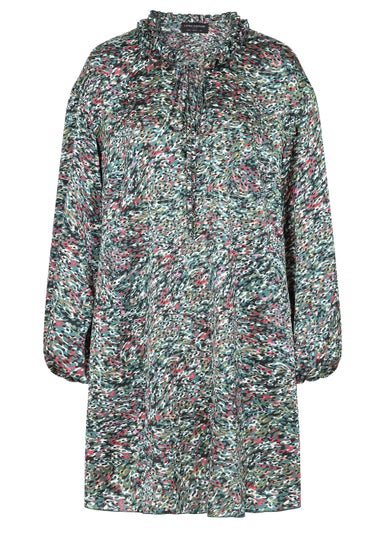 Little Mistress Multicoloured Print Mini Dress