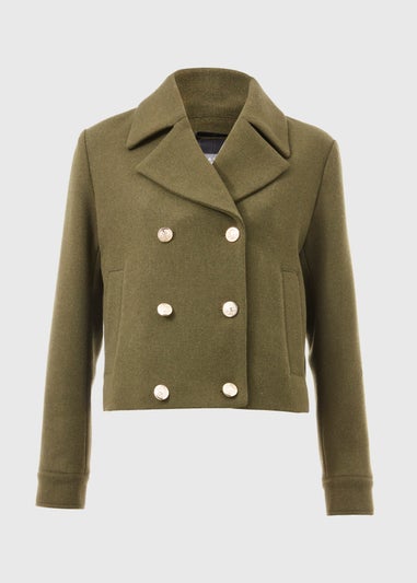 Khaki Military Coat