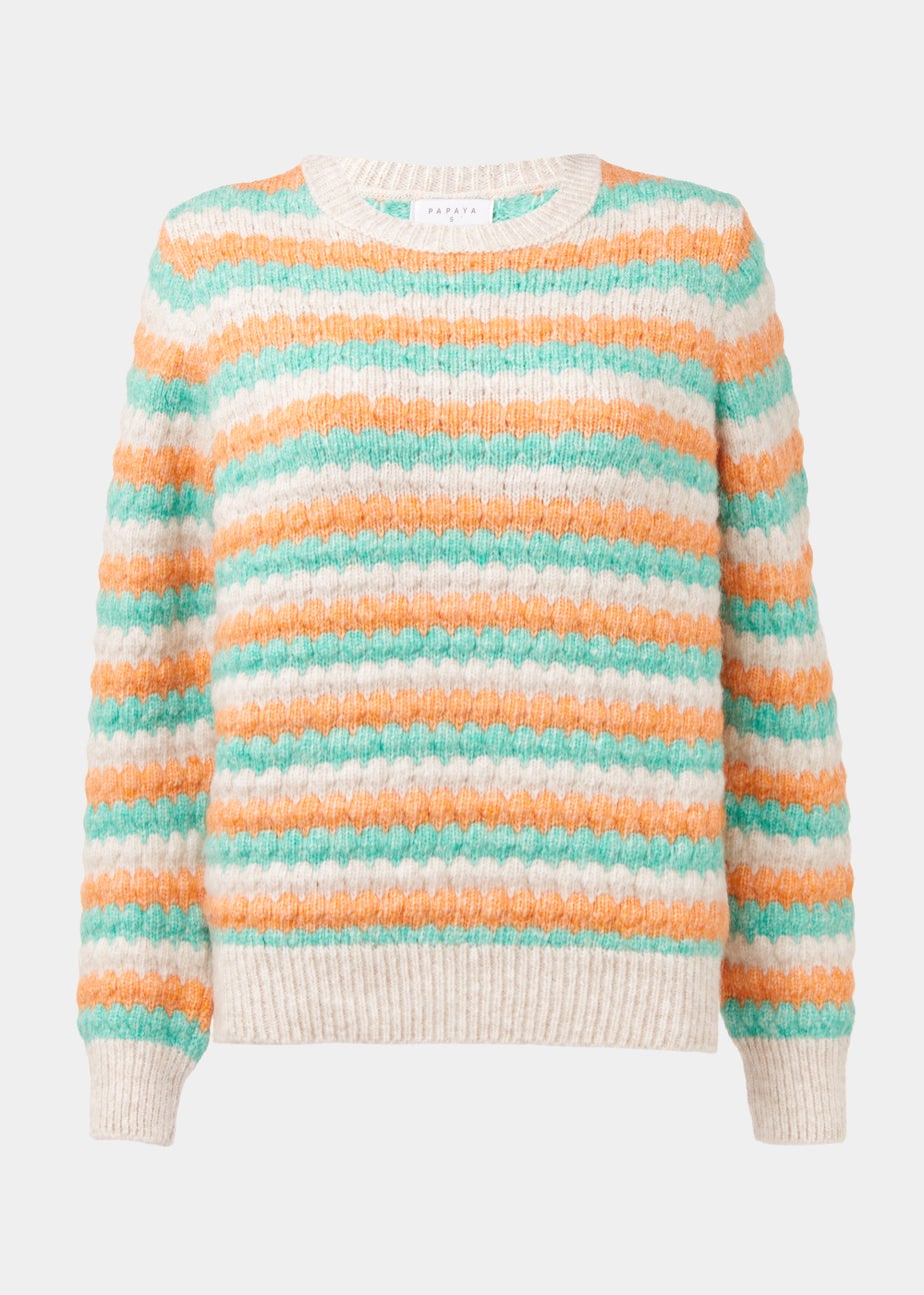 Multicoloured Stripe Jumper