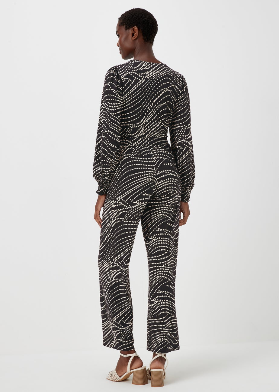 Et Vous Black Print Co-Ord Trousers
