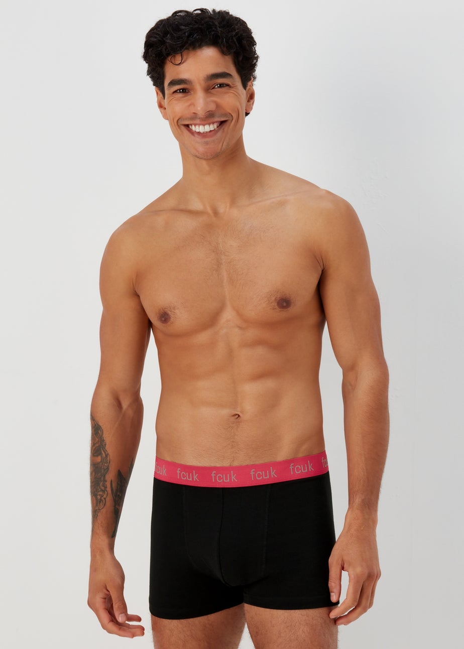 3 Pack French Connection Black Boxers