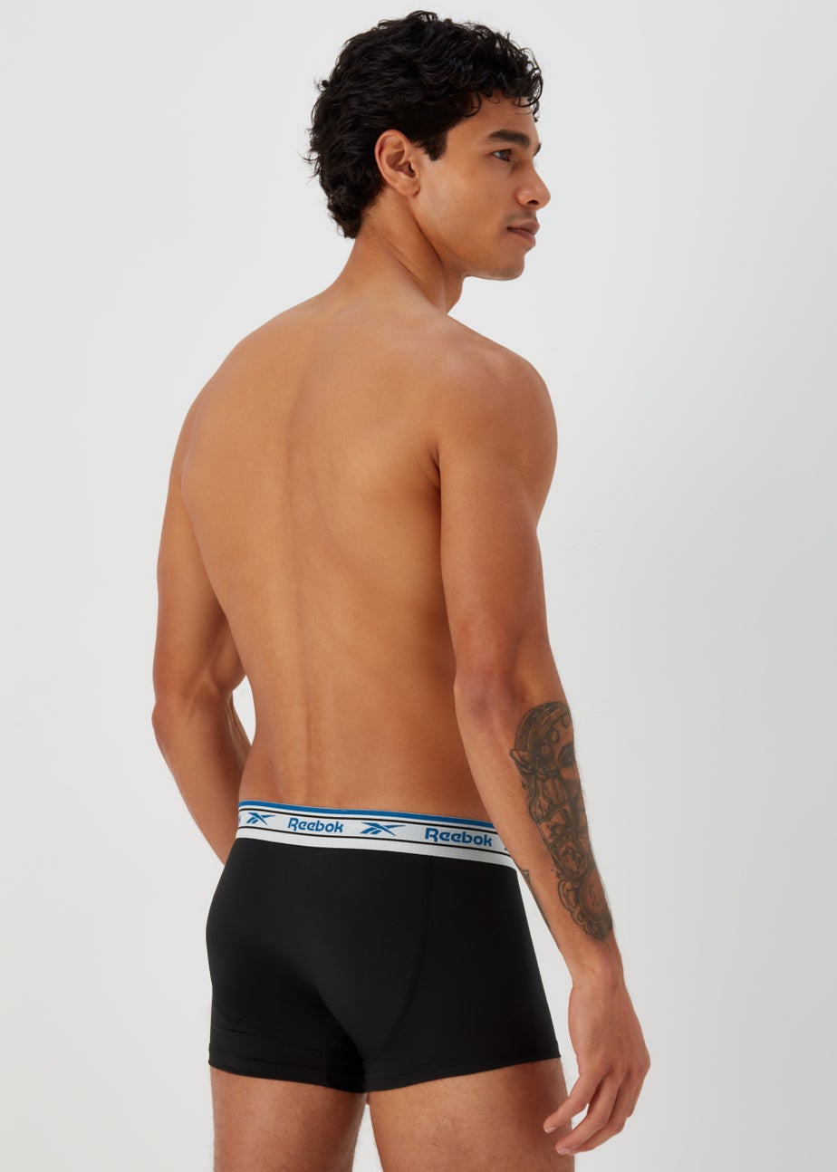 Reebok 3 Pack Black Boxers