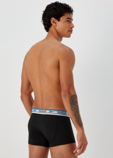 Reebok 3 Pack Black Boxers