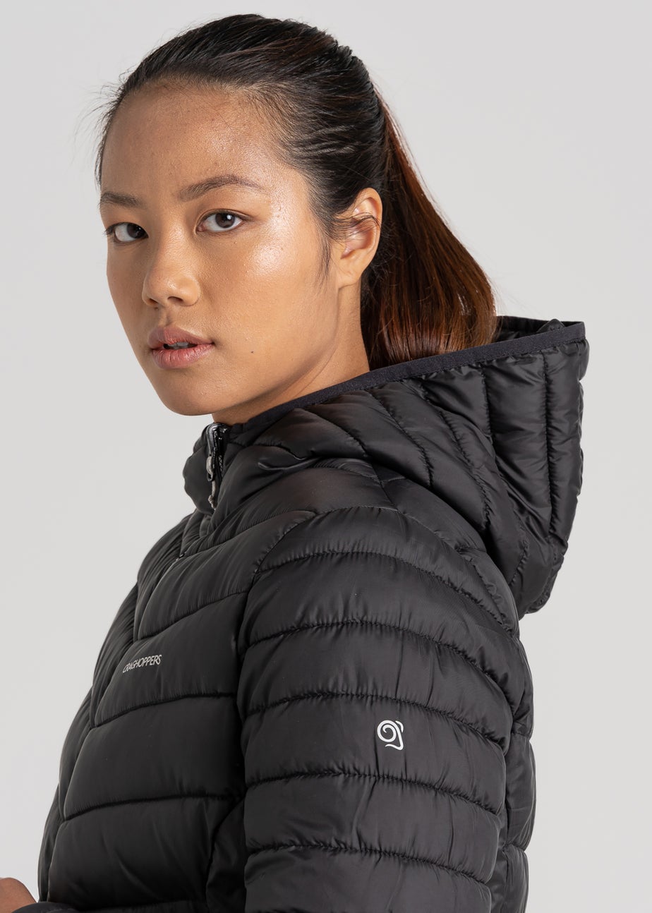Craghoppers Black Compresslite Hooded Jacket