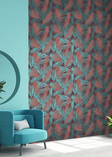 Muriva Ilana Leaf Wallpaper