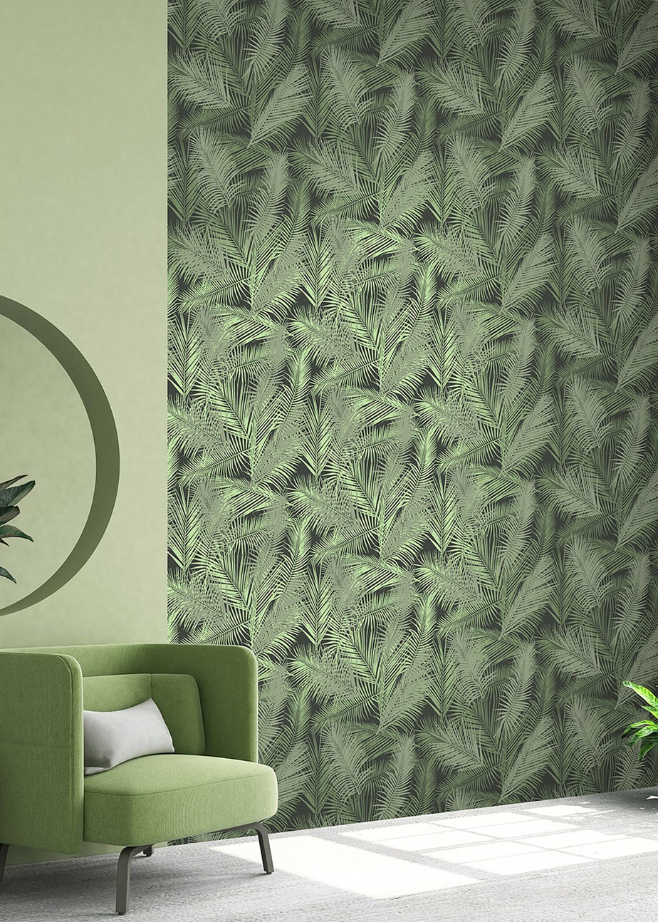 Muriva Ilana Leaf Wallpaper