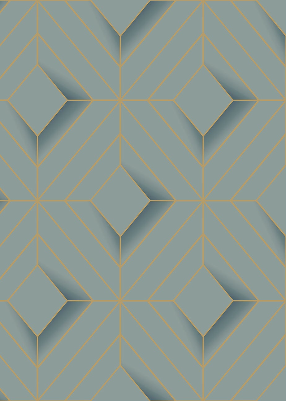 Muriva Leda Geo Teal