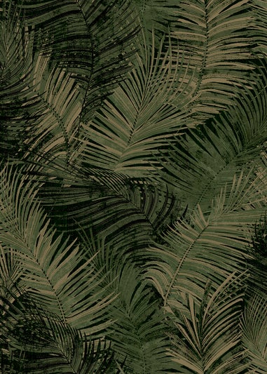 Muriva Areca Leaf Wallpaper