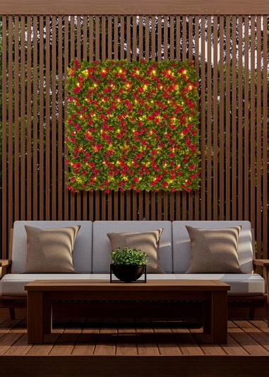 Premier Decorations 64 Warm White Battery Operated Net Lights