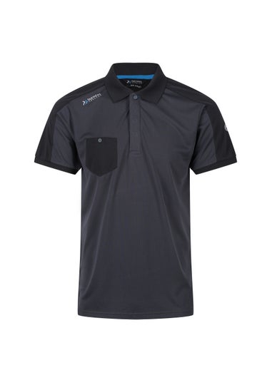Regatta Grey Moisture Wicking Polo Shirt