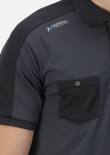 Regatta Grey Moisture Wicking Polo Shirt