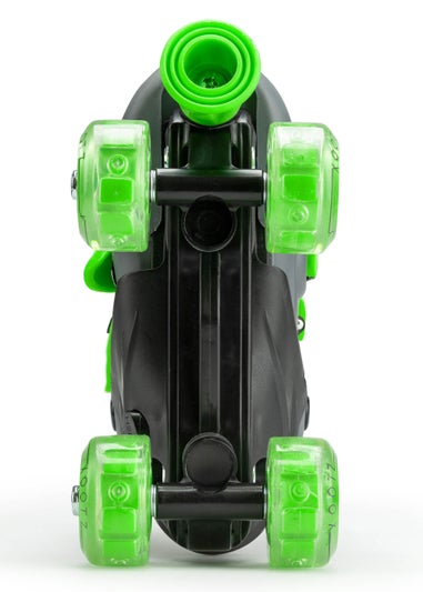 Xootz Quad Led Skates Green