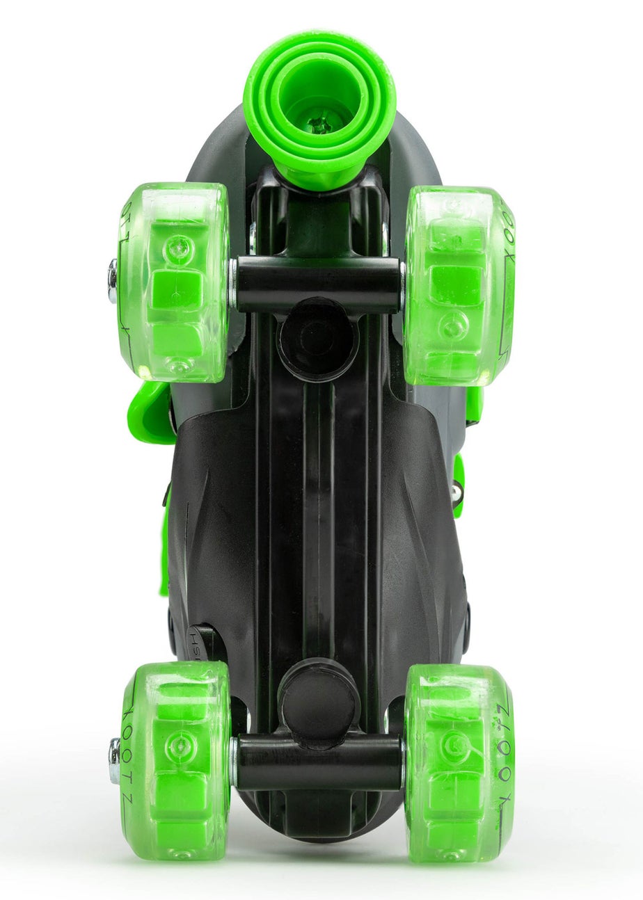 Xootz Quad Led Skates Green