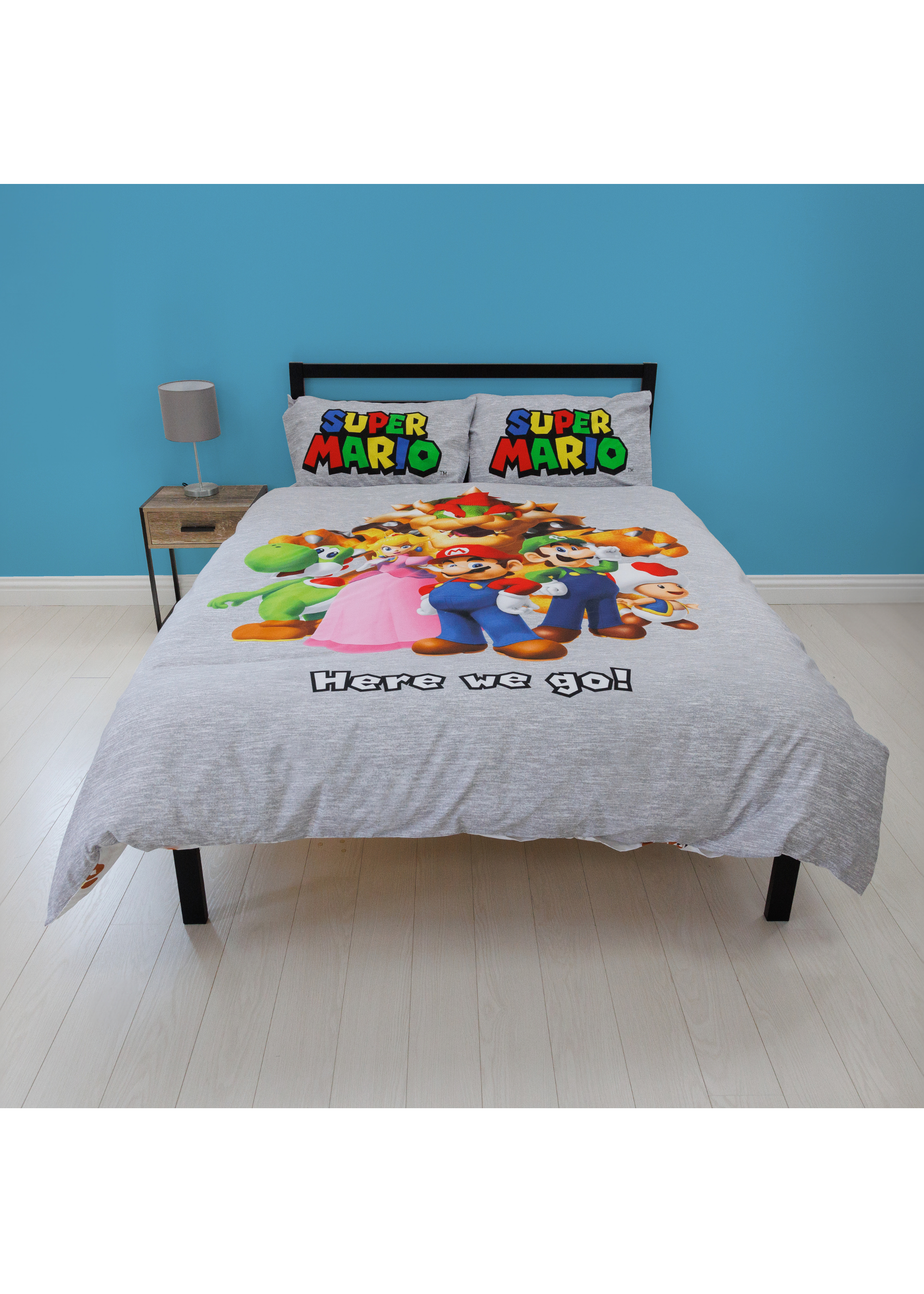 Nintendo Here We Go Panel Duvet Set