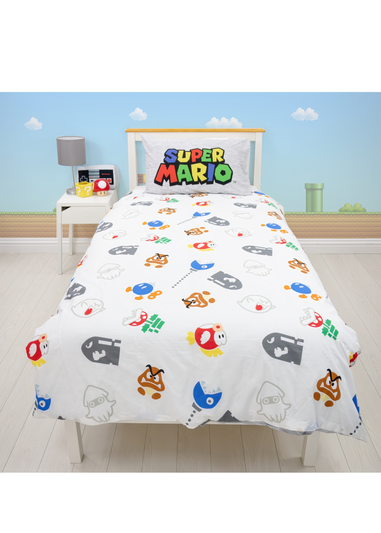 Nintendo Here We Go Panel Duvet Set