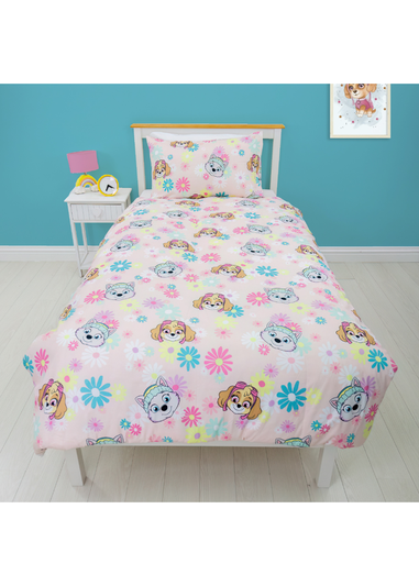Paw Patrol Flowers Rotary Duvet Set
