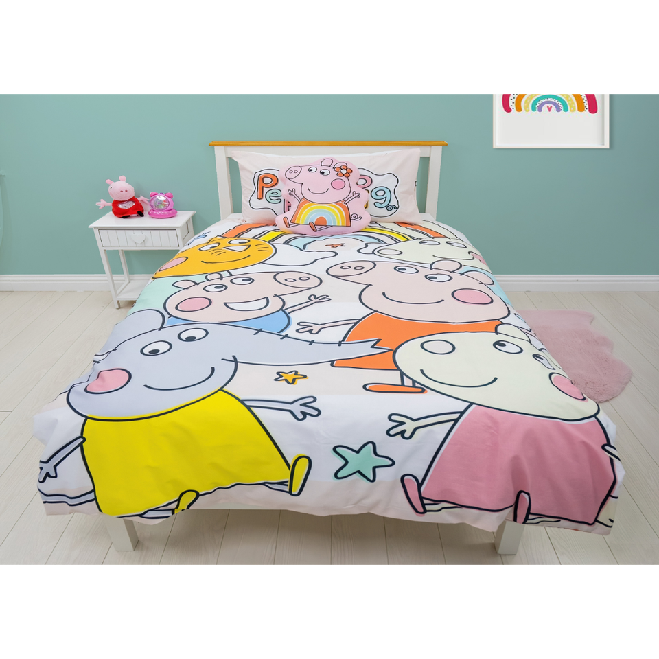 Peppa Pig Playful Panel Duvet Set