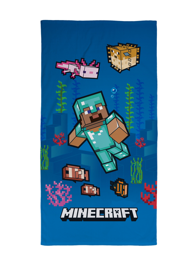 Minecraft Ocean Towel