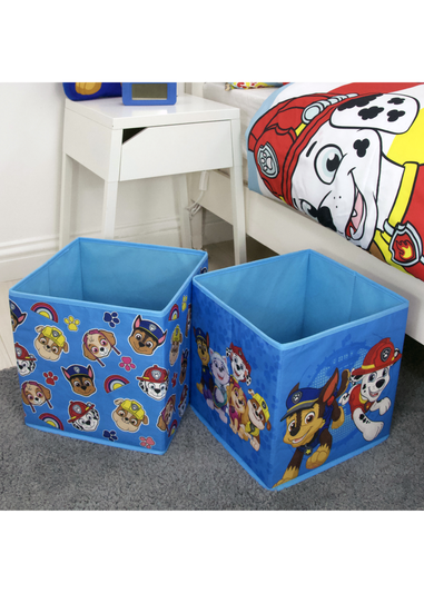 Paw Patrol Tower 2 Pack Storage Box (30cm x 30cm)