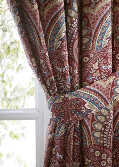 Dreams & Drapes Palais Multi Pencil Pleat Curtains With Tie-Backs