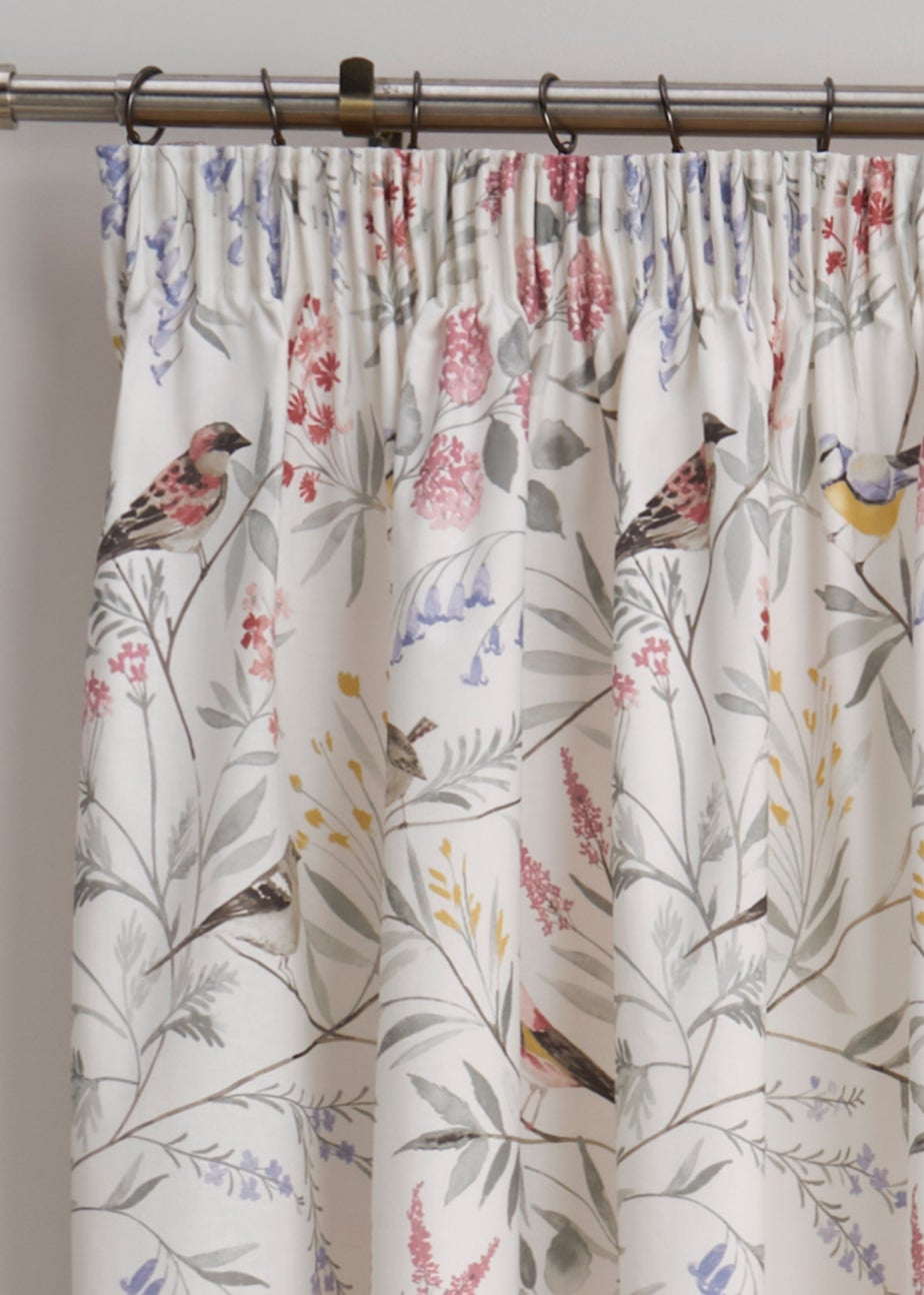 Dreams & Drapes Caraway Pink Pencil Pleat Curtains