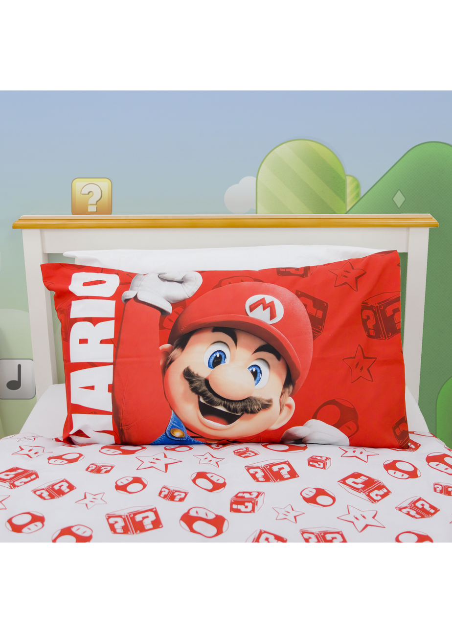 Super Mario Movie Jump Panel Duvet Set