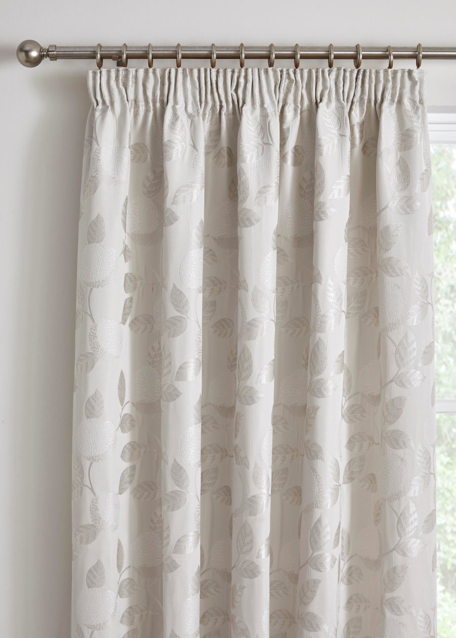 Curtina Bramford Natural Pencil Pleat Curtains