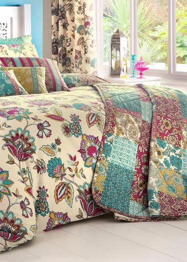 Dreams & Drapes Marinelli Blue Bedspread