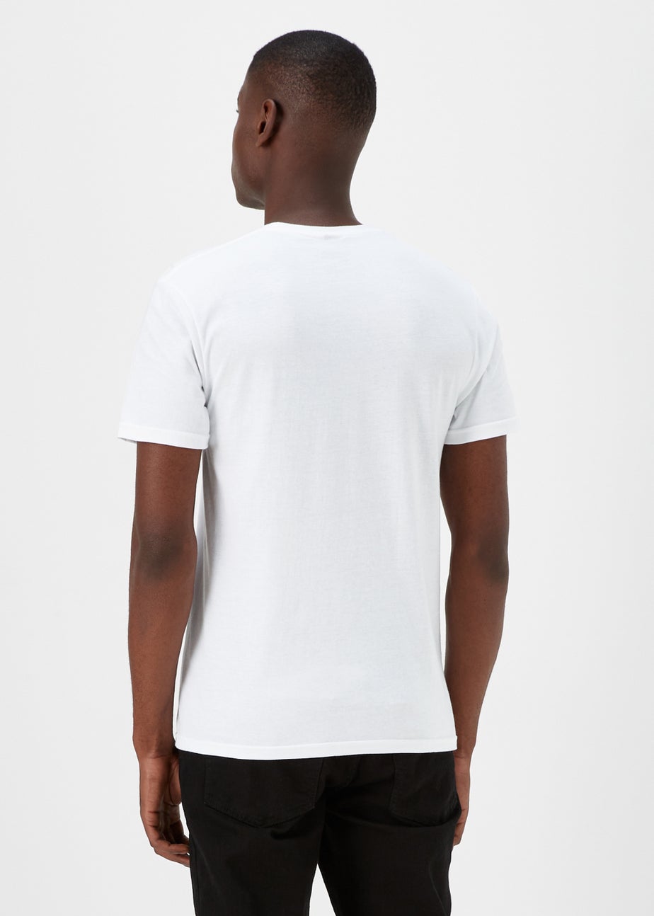 White Dungeons & Dragons Print T-Shirt