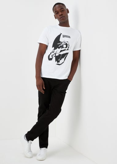 White Dungeons & Dragons Print T-Shirt