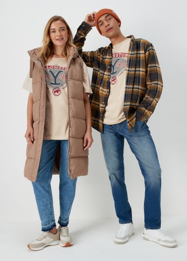 Stone Yellowstone Print T-Shirt