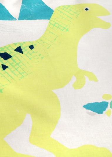 Bedlam Dino Glow in the Dark Multi Duvet Cover Set