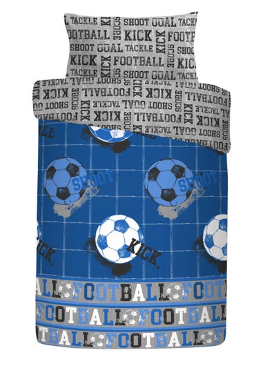 Bedlam Football Blue Duvet Cover Set