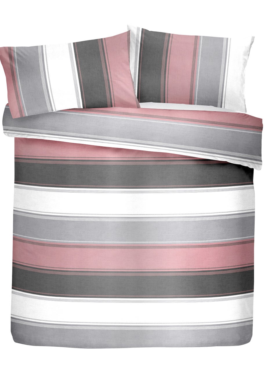 Fusion Betley Pink Duvet Cover Set