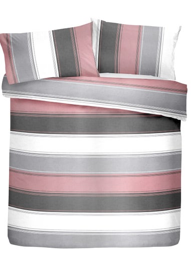 Fusion Betley Pink Duvet Cover Set