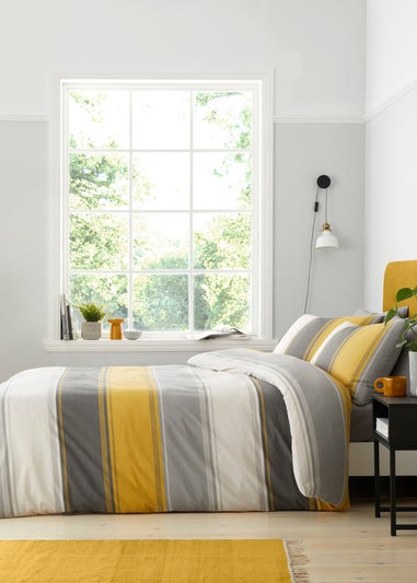 Fusion Betley Yellow Duvet Cover Set