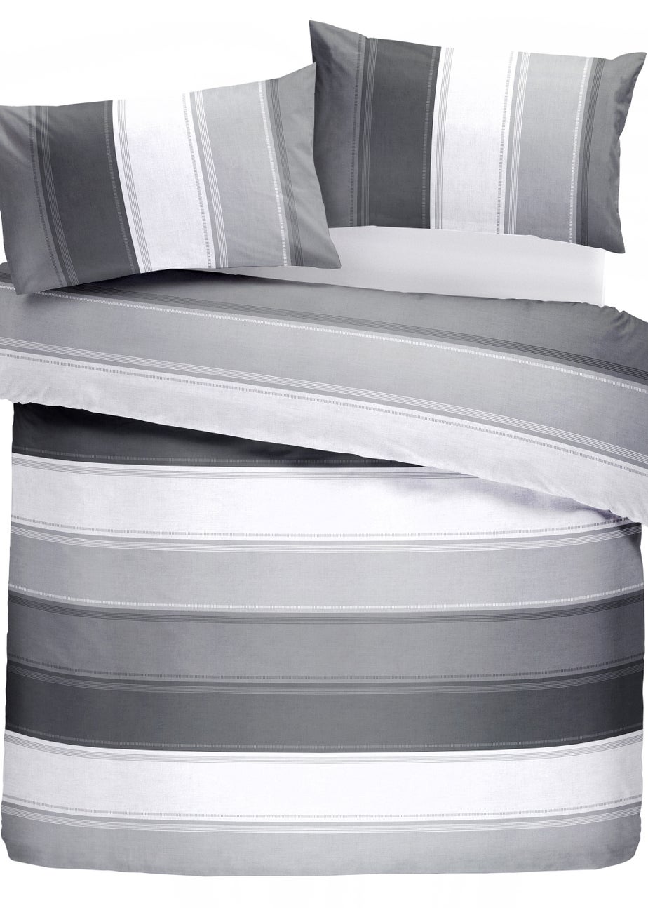 Fusion Betley Grey Duvet Cover Set