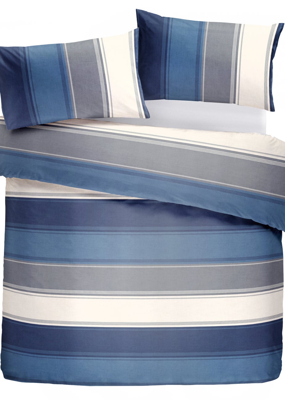 Fusion Betley Blue Duvet Cover Set