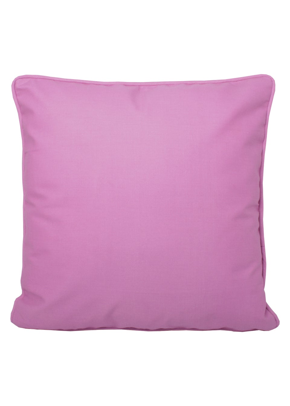 Fusion Plain Dye Filled Pink Outdoor Cushion