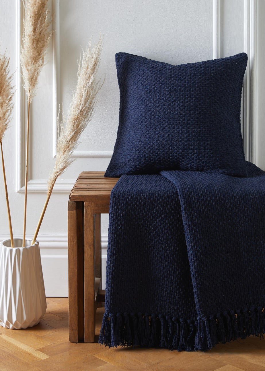Drift Home Hayden Navy Throw