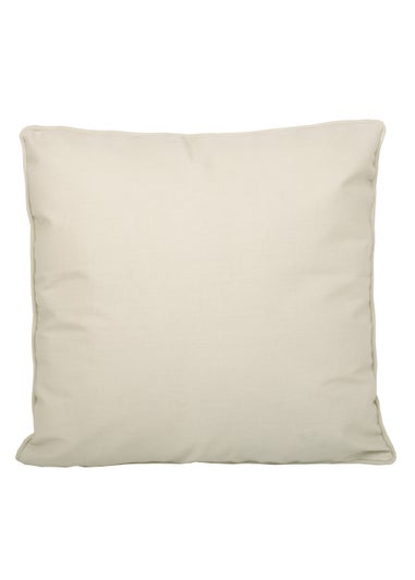 Fusion Plain Dye Filled Natural Outdoor Cushion