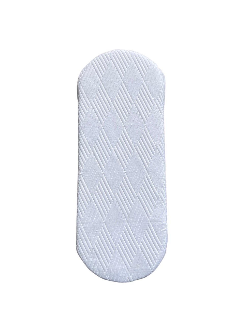 Clair de Lune Quilted Microfibre Palm Moses Basket/Noah Pod Mattress