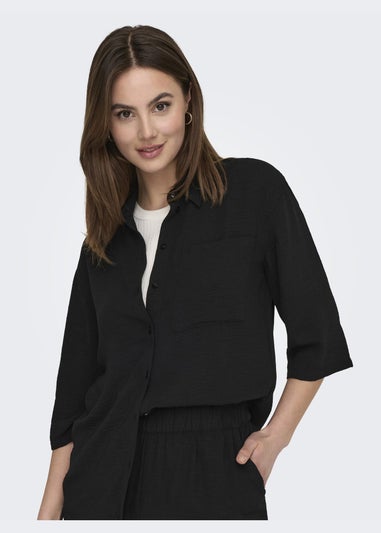 JDY Diya Black Shirt