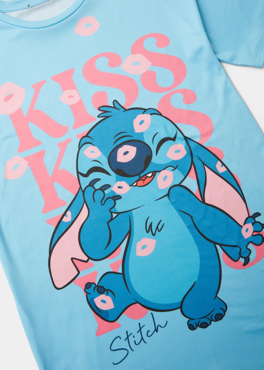 Kids Blue Disney Stitch Nightie (3-9yrs)